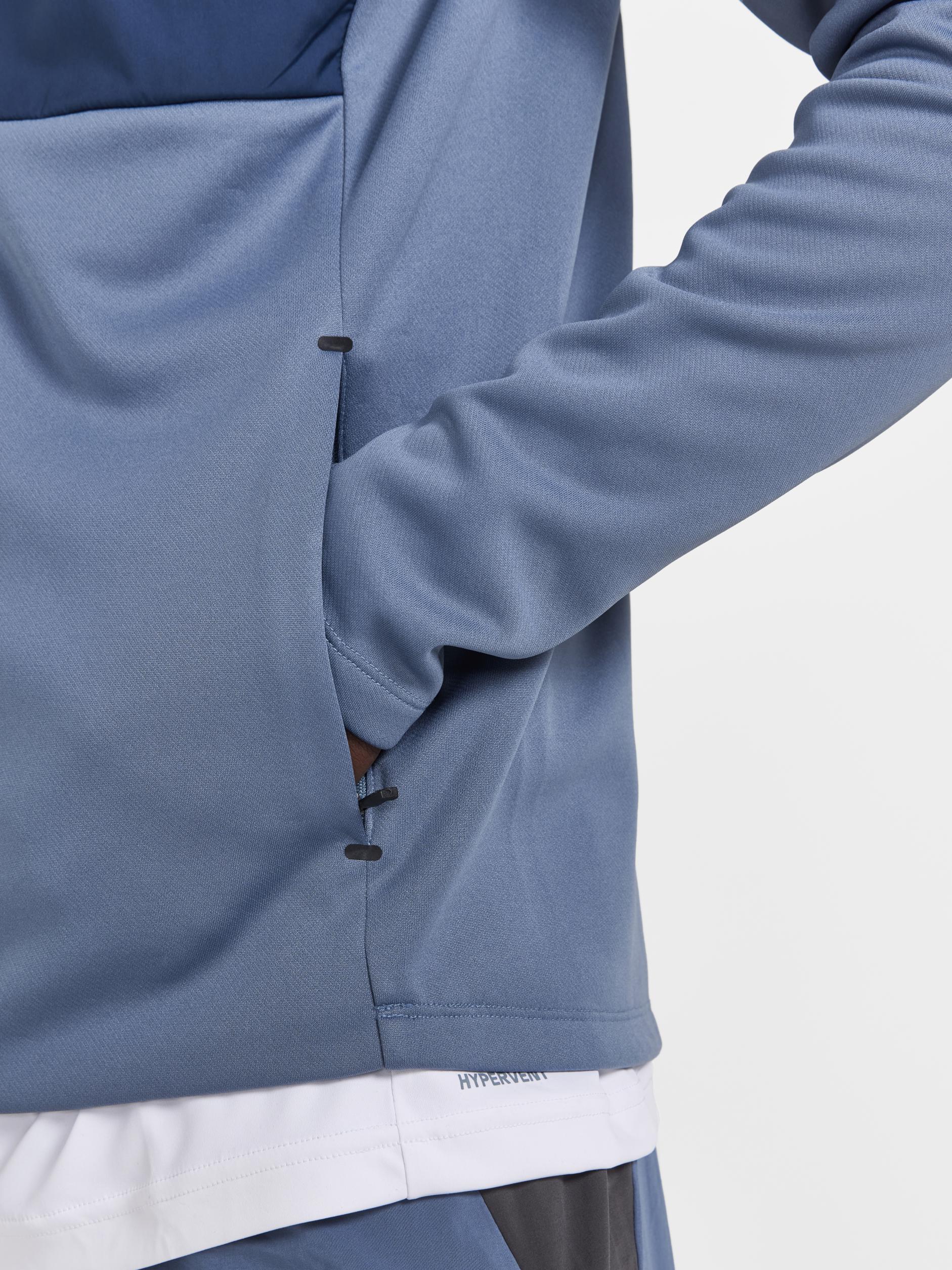 Men's ADV Essence Jersey Hood Jacket - Lightweight Water-Resistant Cycling & Outdoor Windbreaker for Running, Hiking & Casual Wear