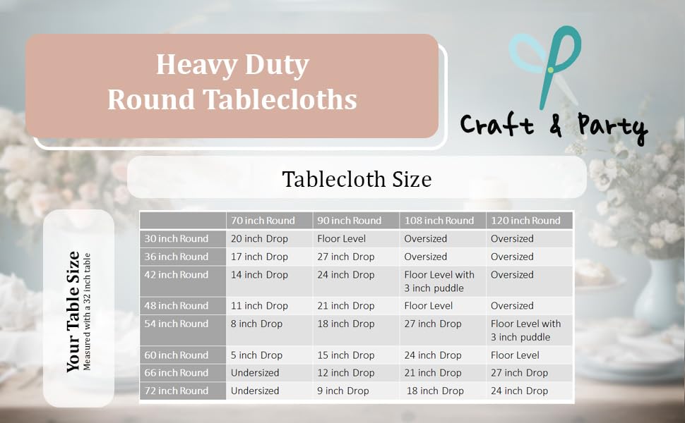 10 Pack 90 Inch Round White Tablecloth - Premium Polyester Washable Table Cover for Home, Party, Wedding & Restaurant Use - Perfect for Banquets, Catering Events and Holiday Decorations