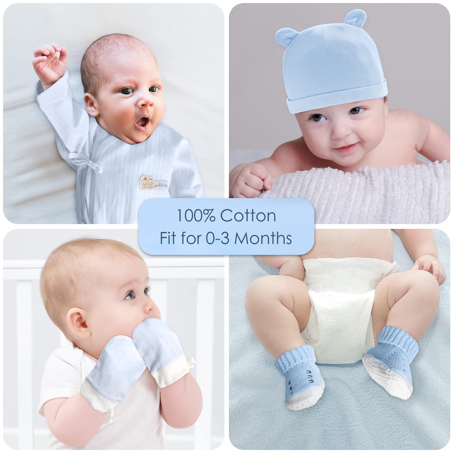 iAOVUEBY Premium Baby Shower Gift Set - Newborn Essentials & Keepsake Box - Perfect for Baby Showers, Christenings & 1st Birthday Gifts