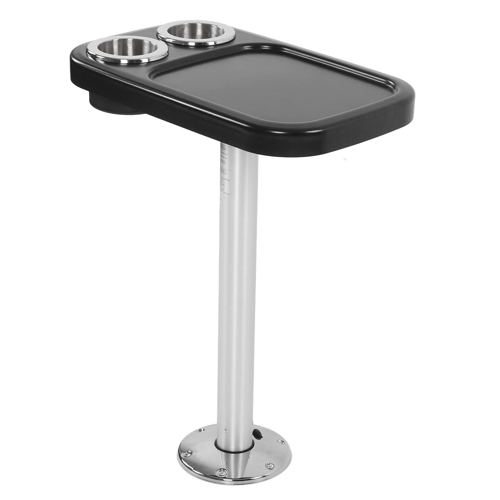 **Ymiko Marine Boat Table Set - Extra Large Removable RV Table with 2 Built-in Cup Holders for Campers, Caravans & Boats | Durable & Space-Saving for Outdoor Adventures**