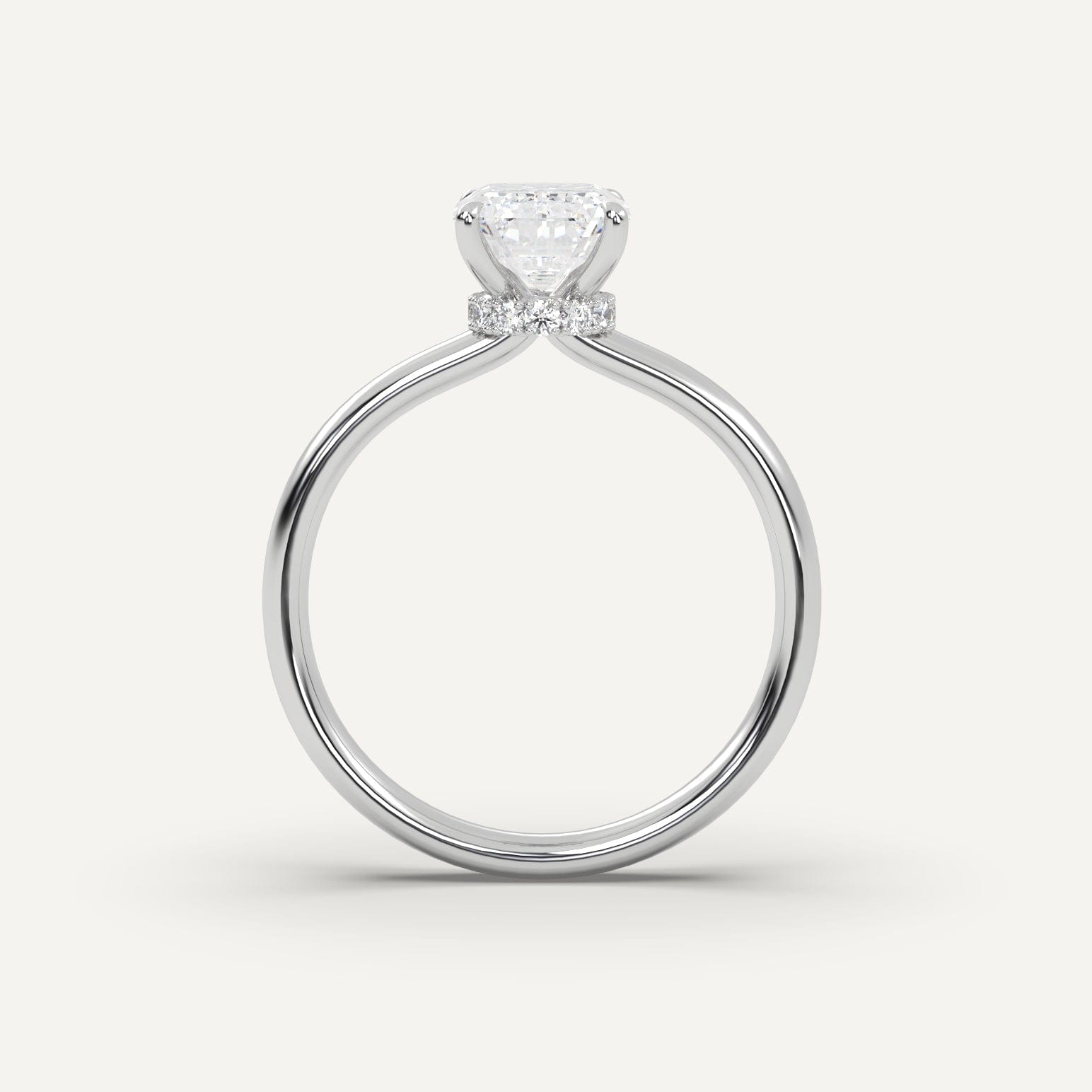 2 Carat Emerald Cut Diamond Ring - Elegant Solitaire Engagement Ring for Women | Perfect for Proposals, Anniversaries & Special Occasions
