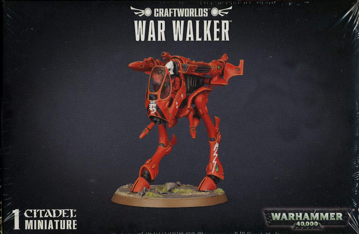 Games Workshop War Walker Miniature - Craftworlds Eldar Battle Figure for Tabletop Wargaming & Collectors | Perfect for Warhammer 40K Battles & Display