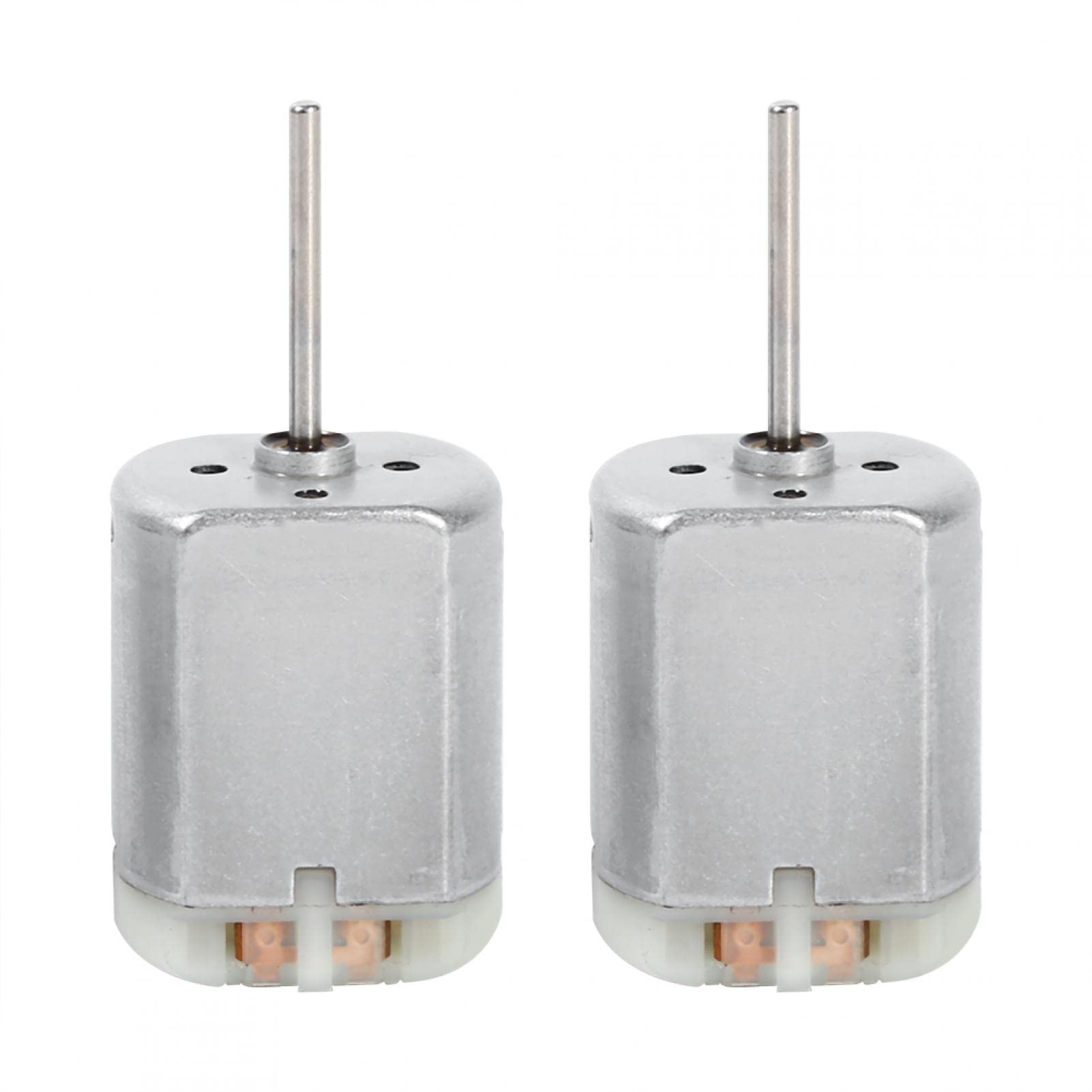 12V DC 22mm Shaft Universal Car Door Lock Actuator Motor - 1 Pair Power Locking Repair Kit for Long Shaft Replacement | Fits Most Vehicles | Ideal for DIY Auto Repair & Door Lock Maintenance