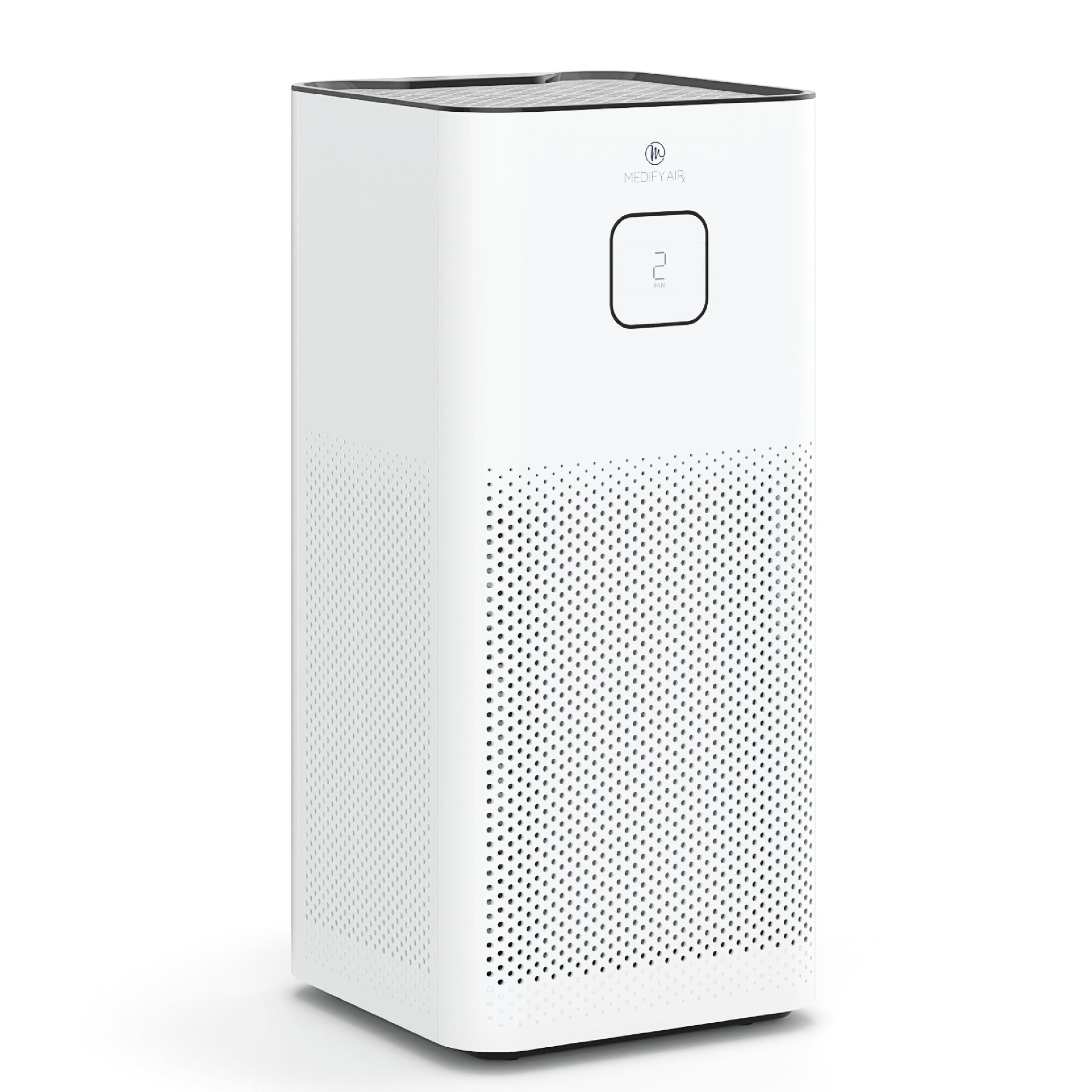 Medify MA-50 Air Purifier V3.0 with True HEPA H13 Filter - Covers 2,640 sq ft in 1 Hour for Smoke, Wildfire, Odor, Pollen & Pet Dander | Removes Particles as Small as 0.1 Microns | White Air Cleaner (1-Pack) | Perfect for Bedrooms, Living Rooms & Offices