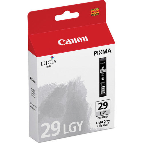 Canon PGI 29 Ink Cartridge - Light Gray for Pixma PRO 1 Printer | High-Quality Photo Printing | Perfect for Professional Photography & Art Projects