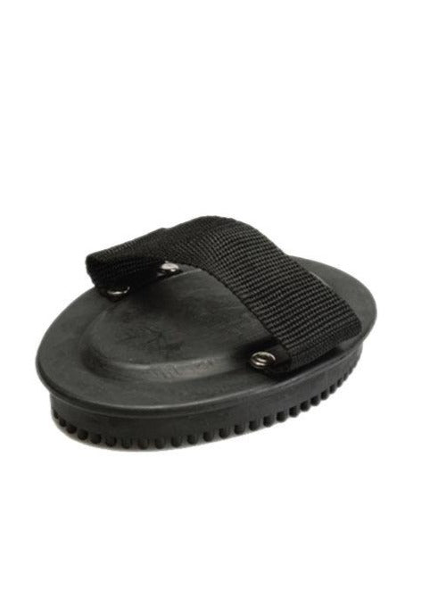 Humane Rubber Curry Comb for Horses - Gentle Grooming Brush for Shedding & Coat Care - Perfect for Horse, Dog & Pet Grooming at Home or Stable