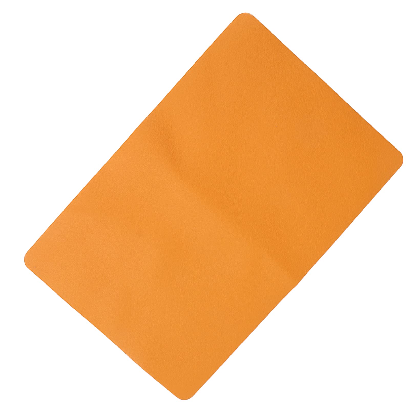 Non-Slip Double Sided Leather Nail Art Table Mat - Orange Salon & Home Manicure Mat for Nail Polish Protection & Easy Cleanup | Perfect for Nail Technicians & DIY Enthusiasts