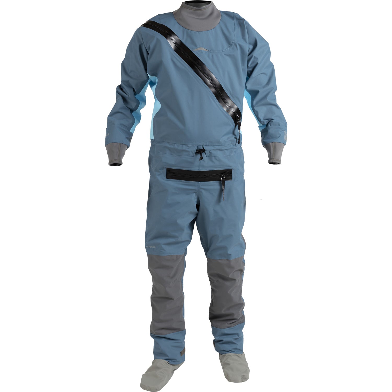 Kokatat Men's Hydrus 3.0 Swift Entry Dry Suit with Relief Zipper & Socks - Waterproof Kayaking & Fishing Gear for Cold Weather Adventures