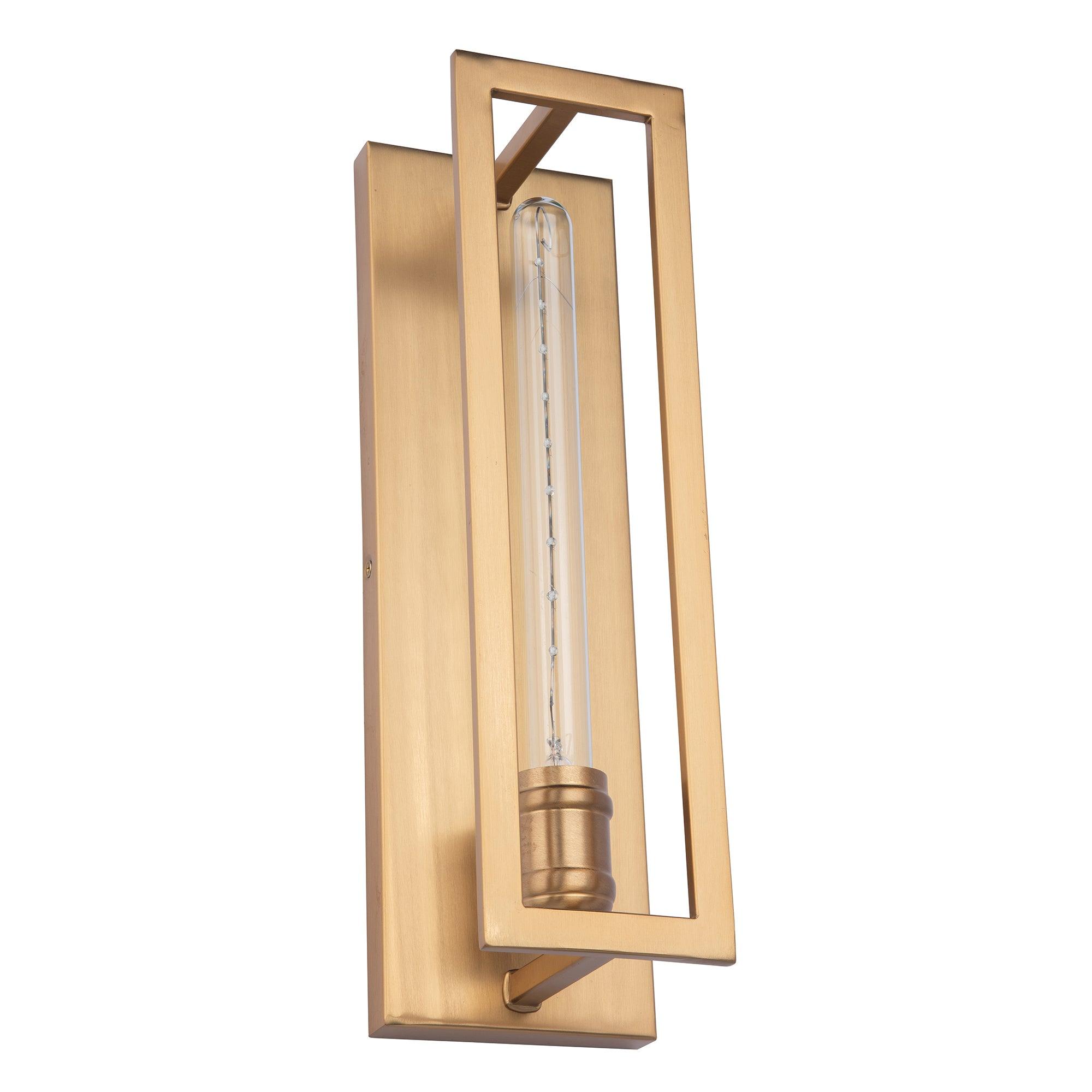 Adelman Gold 1 Light Decorative Dimmable Wall Sconce - Elegant Lighting for Bedroom, Hallway & Living Room