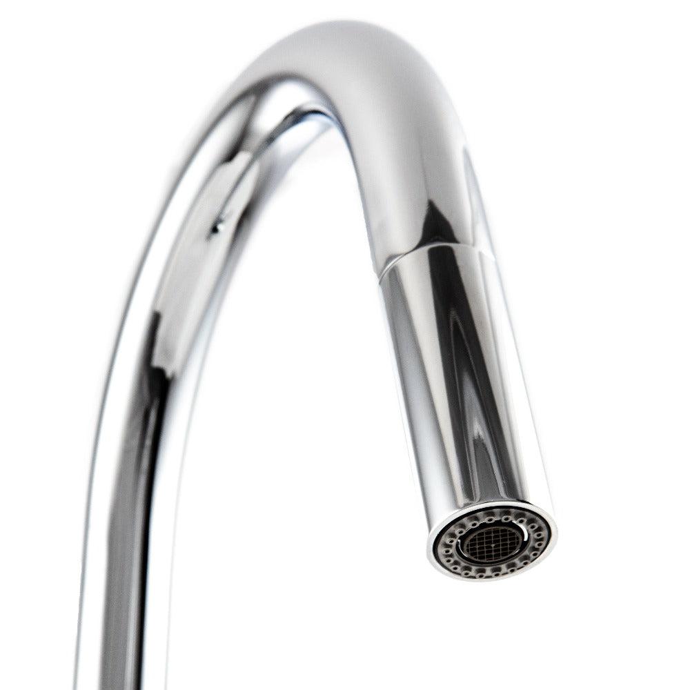 ZLINE Arthur Pull Down Single Handle Kitchen Faucet in Chrome - Modern High Arc Design for Easy Dishwashing & Food Prep (ATH KF CH)
