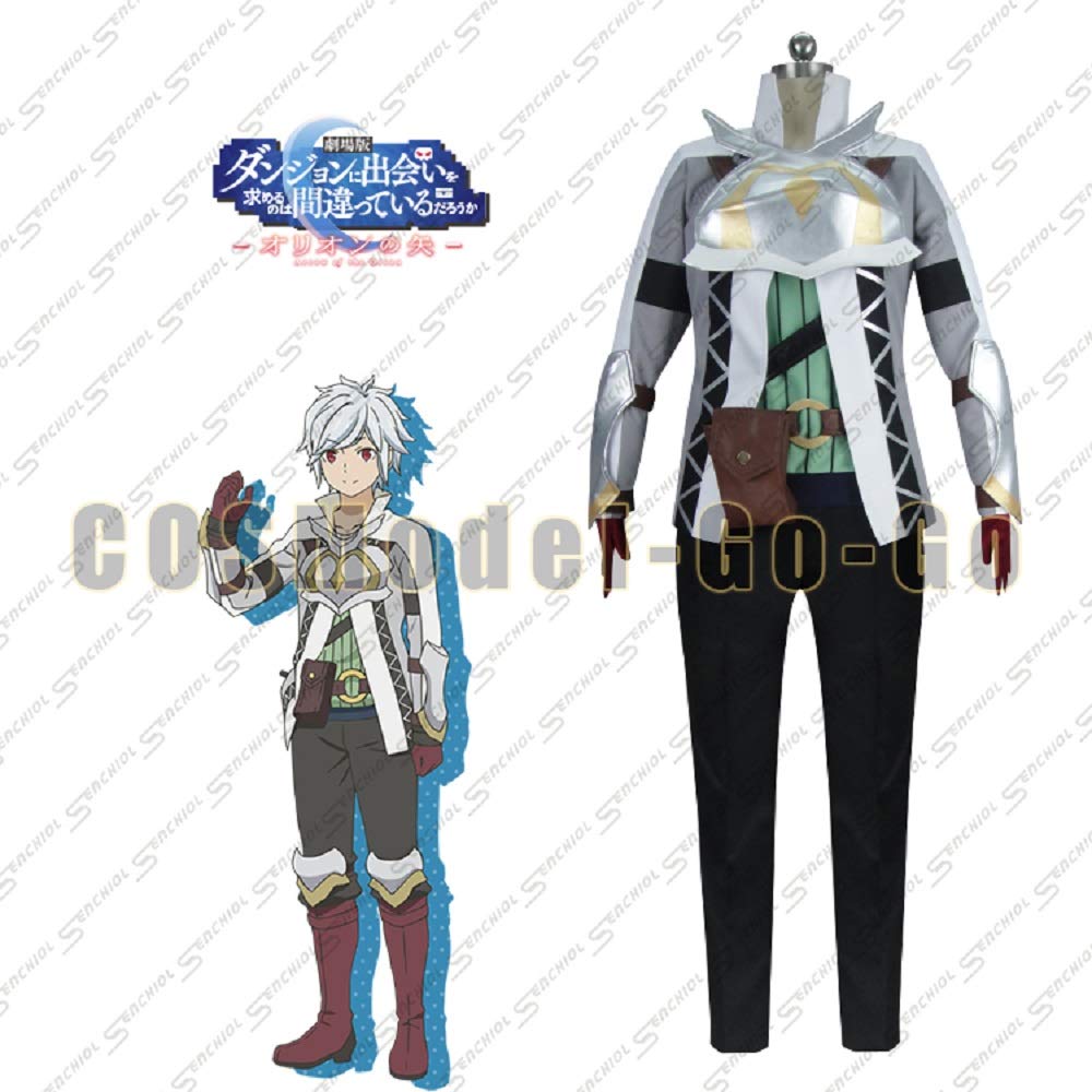 Dungeon Bell Cranel Cosplay Costume - Anime DanMachi Cosplay Outfit for Halloween, Conventions & Role-Playing | Complete Set with Accessories