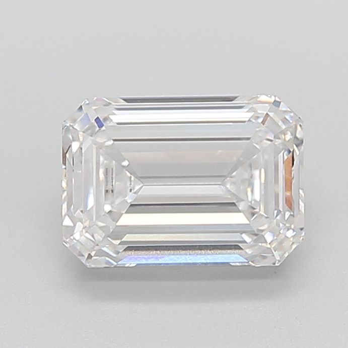3.52 Carat D Color VVS2 Clarity Emerald Cut Lab-Grown Diamond for Engagement Rings & Fine Jewelry