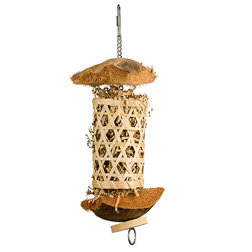 Organic Coconut Shell Lantern - Handmade Eco-Friendly Hanging Light for Home Decor, Garden, and Outdoor Parties | Perfect for Boho, Beach, and Tropical Themes