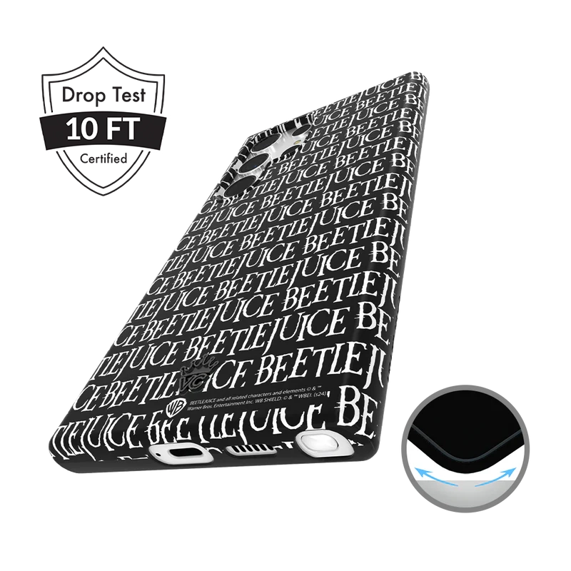 Beetlejuice Inspired Samsung Phone Case - Durable Protective Cover for Samsung Galaxy [Model] - Perfect for Halloween, Cosplay & Movie Fans
