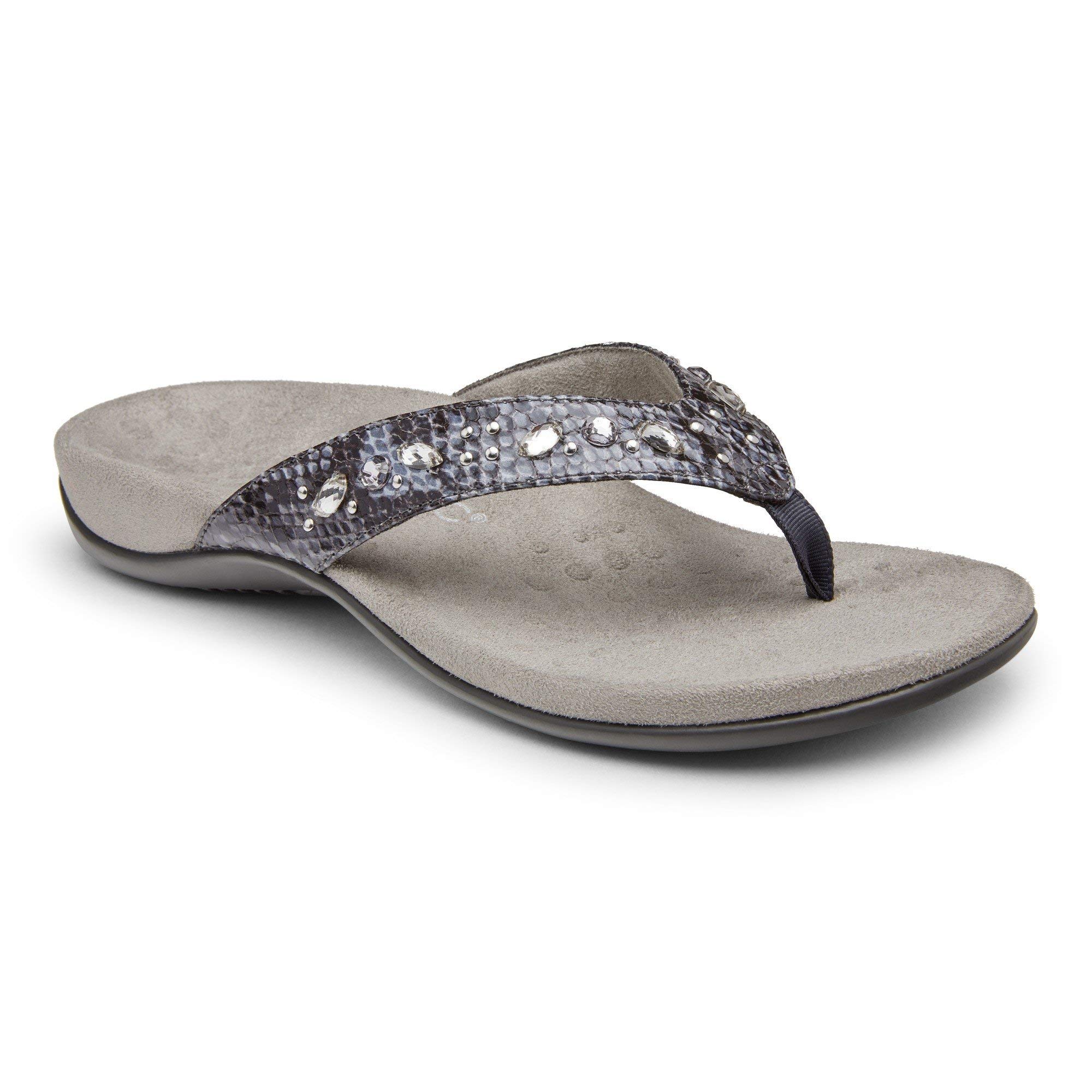 Vionic Women's Lucia Slip-On Loafers - Comfortable Orthopedic Support Shoes for Women with Arch Support - Perfect for Work, Travel & Everyday Wear