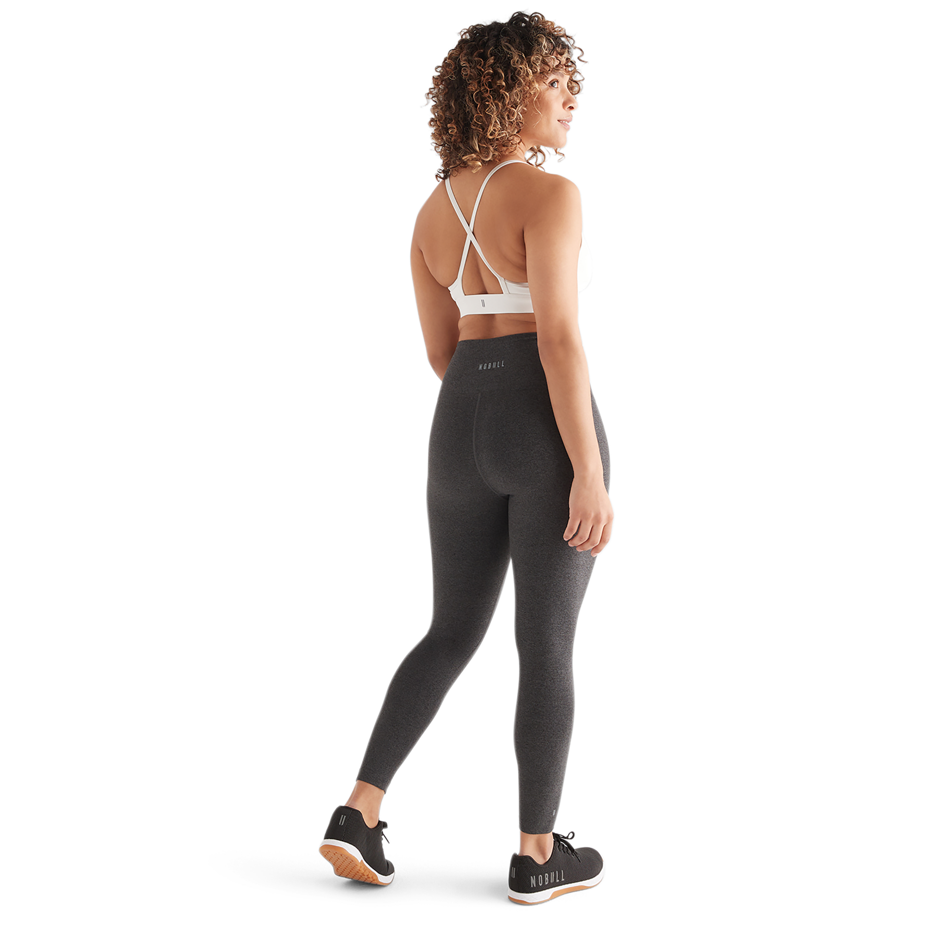 High Waist Yoga Pants for Women - Matte Tummy Control Leggings 25