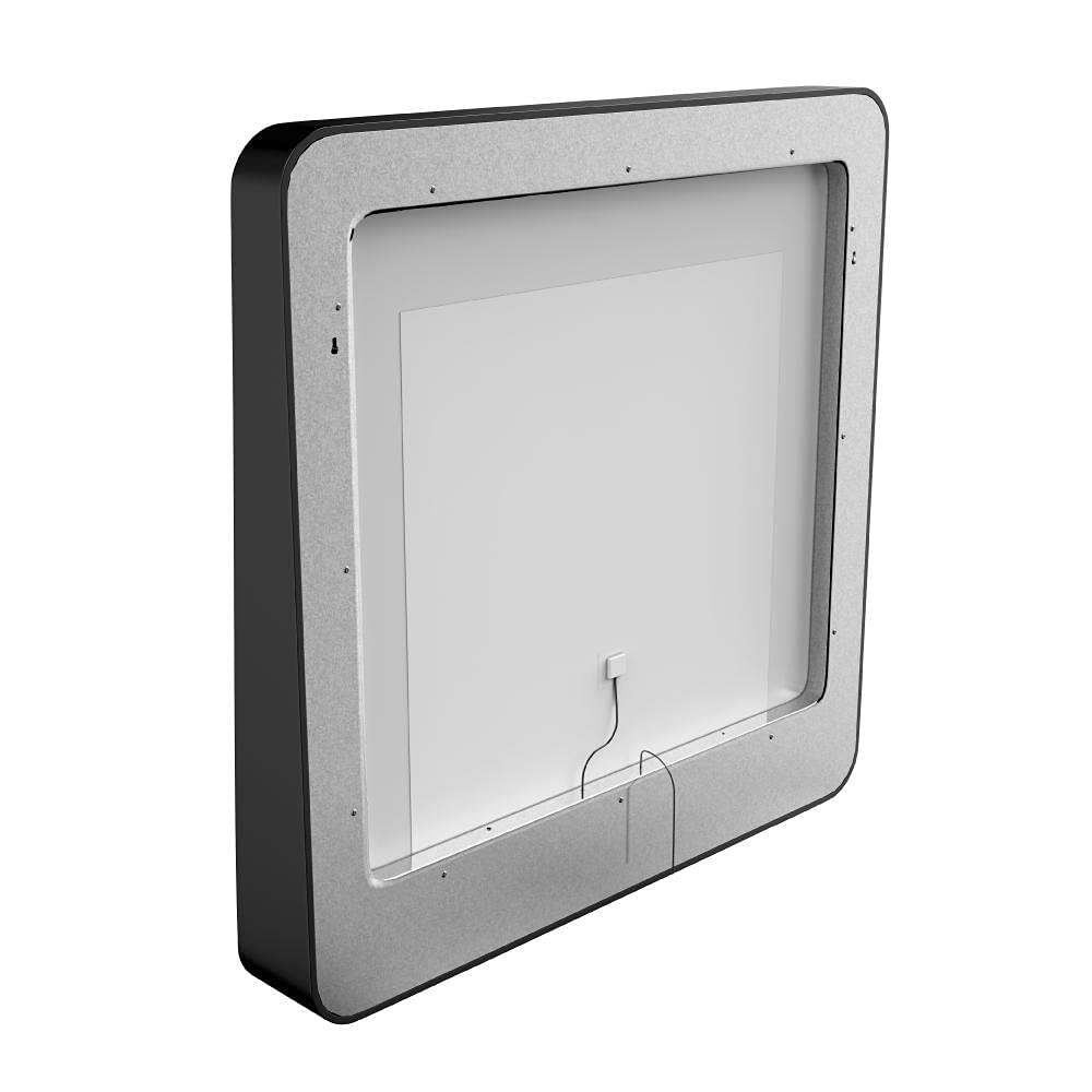 36x36 Inch Gold Framed LED Bathroom Mirror - Anti-Fog, Dimmable Vanity Mirror with Front/Back Lighting (CRI 90+) for Makeup & Shaving - Wall Mounted Bathroom Decor for Modern Homes