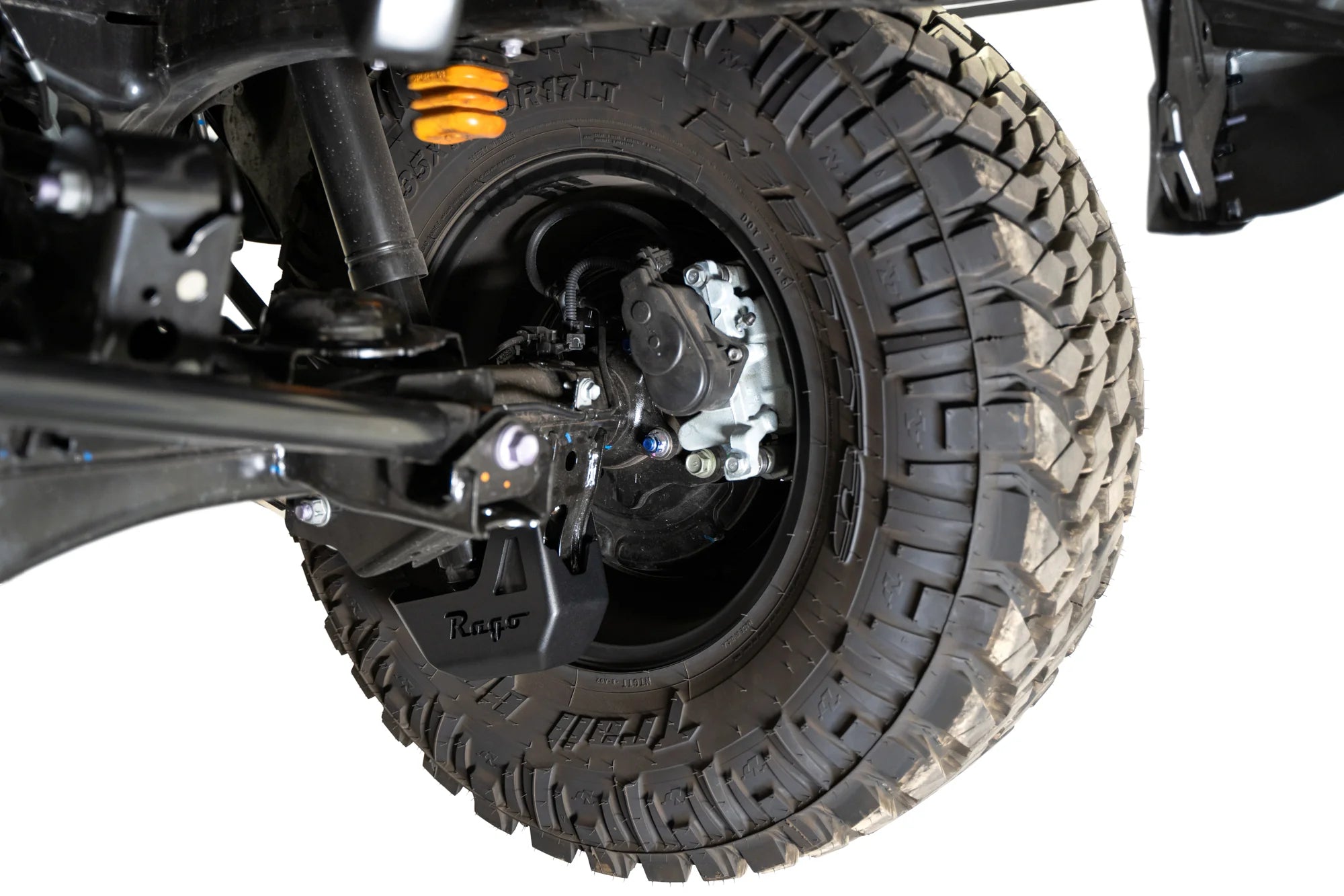 Rago Fabrication Rear Shock Guards for 2024+ Toyota Tacoma - Heavy Duty Off-Road Protection for Rock Crawling & Trail Adventures