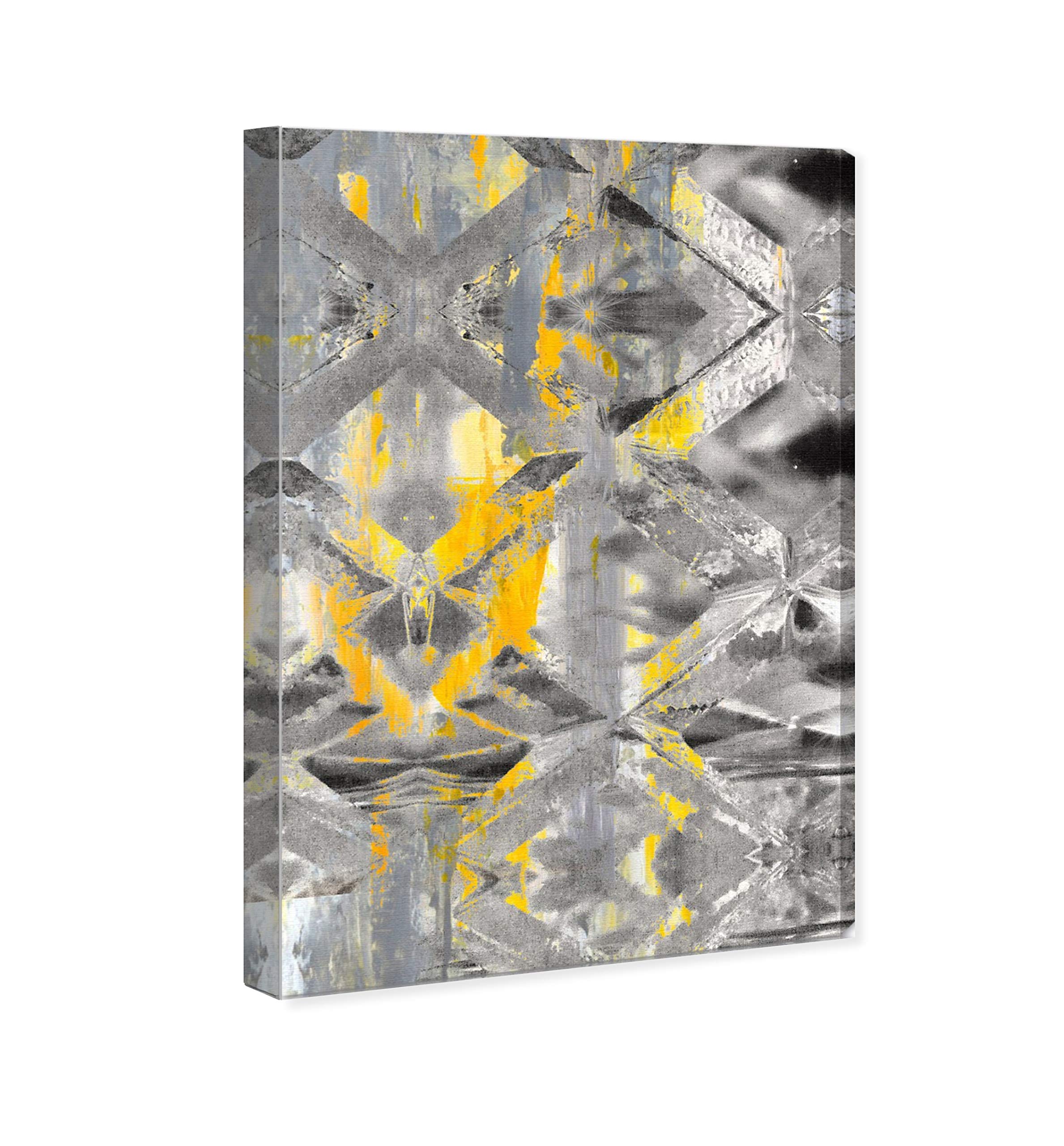 Abstract Wall Art Canvas Prints 'Gris Roca' - 20