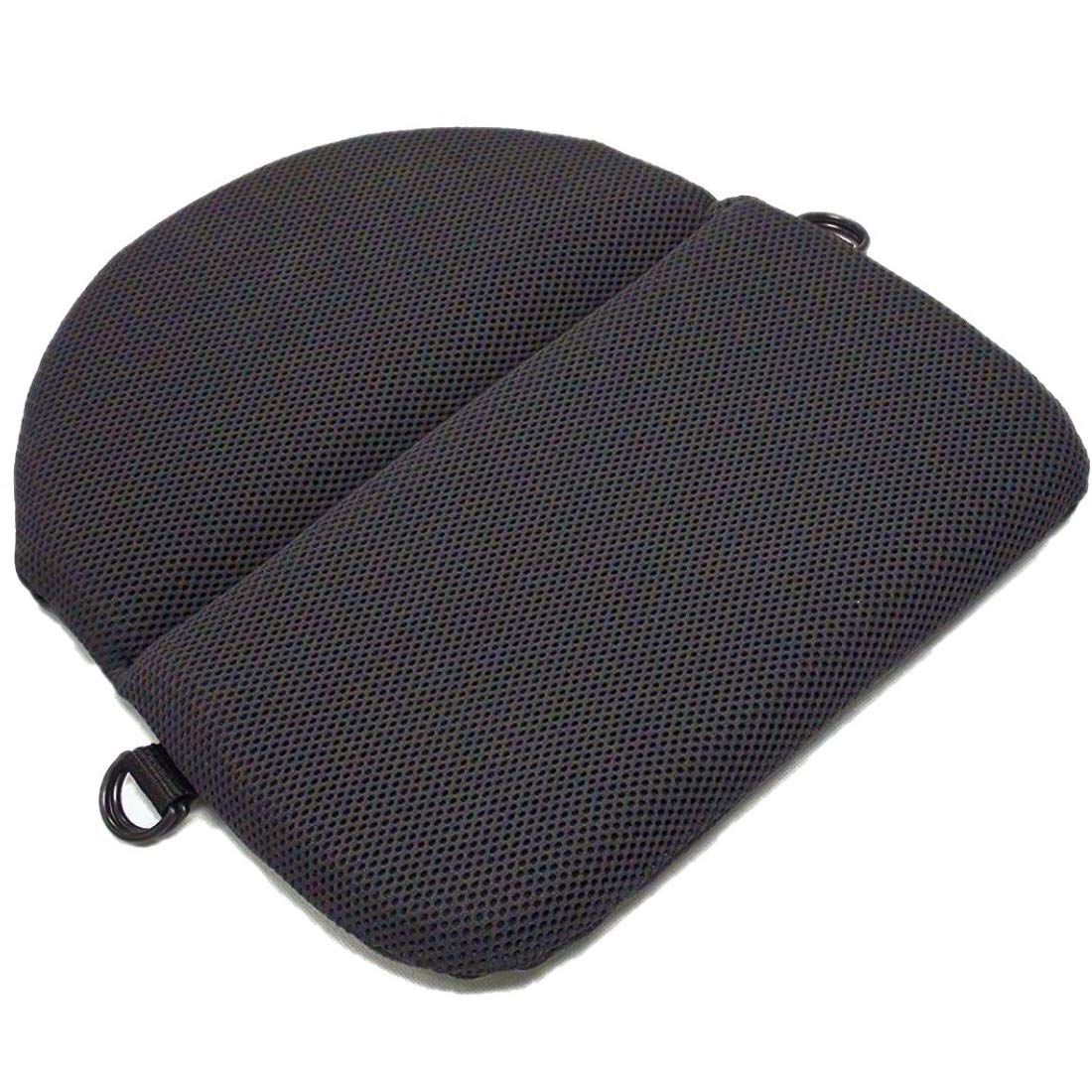 TOPPER EXCEL ULTRA-FLEX Motorcycle Gel Seat Cushion with AIRMAX Technology - Medium Size (13x13x12) - Comfortable Riding Seat Pad for Harley, Honda, Yamaha & More - Perfect for Long Rides and Road Trips