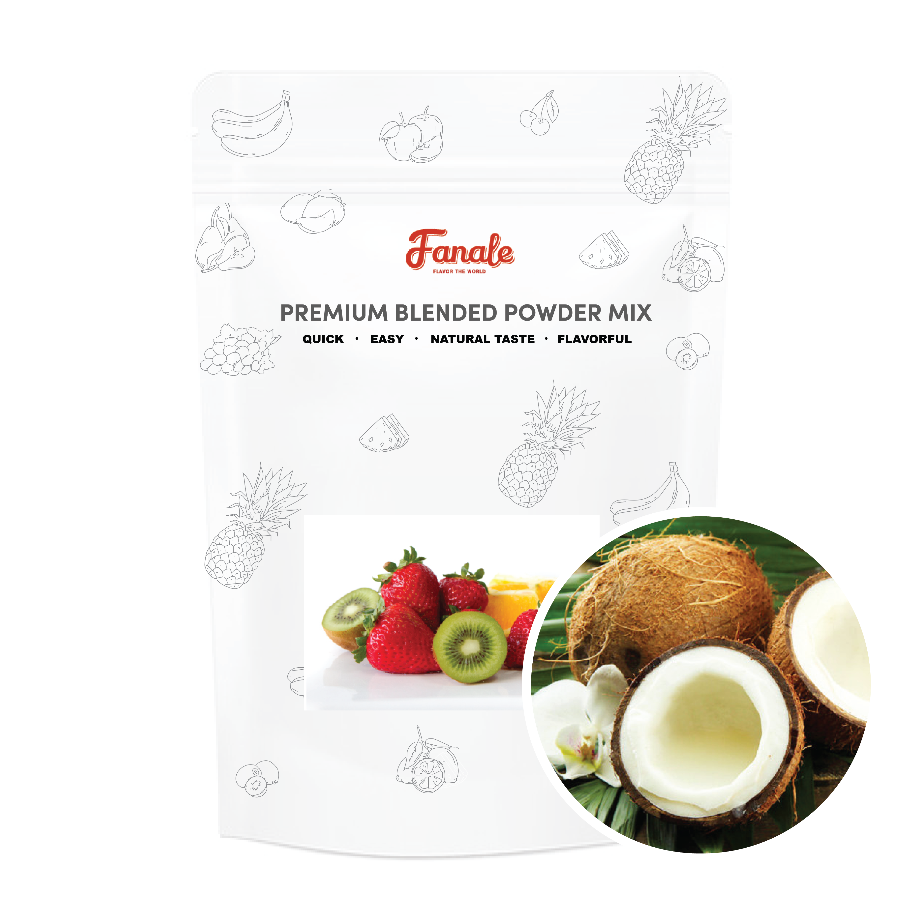 Organic Coconut Powder for Baking & Smoothies | Premium USA-Made | Gluten-Free & Vegan | Perfect for Desserts, Drinks & Healthy Recipes