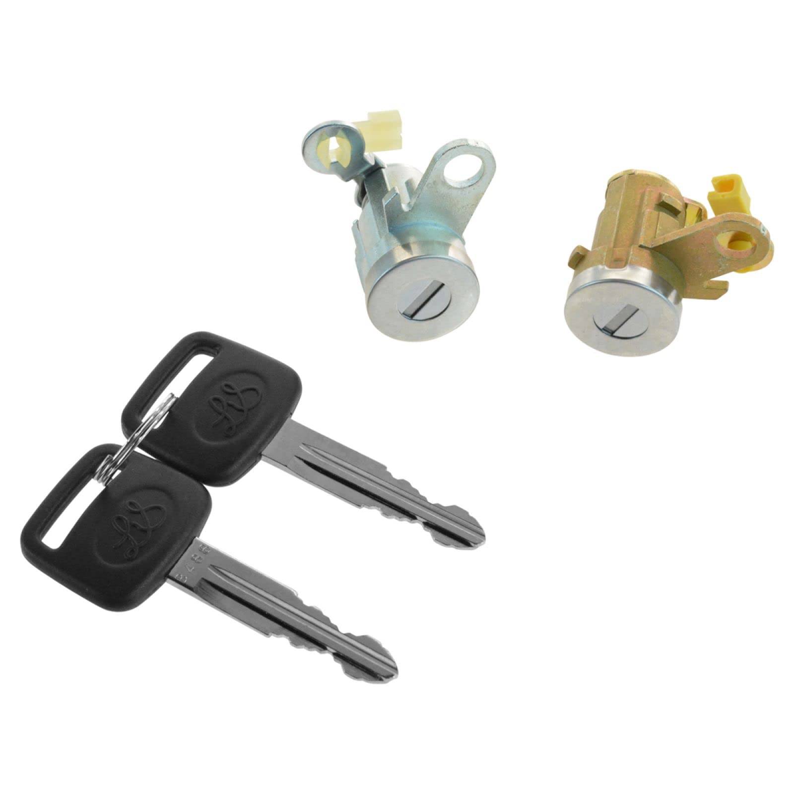 95-04 Toyota Tacoma Door Lock Cylinder Set Kit with Keys - Front Pair Replacement for Enhanced Vehicle Security | Perfect for Key Replacement, Anti-Theft Protection & DIY Car Maintenance