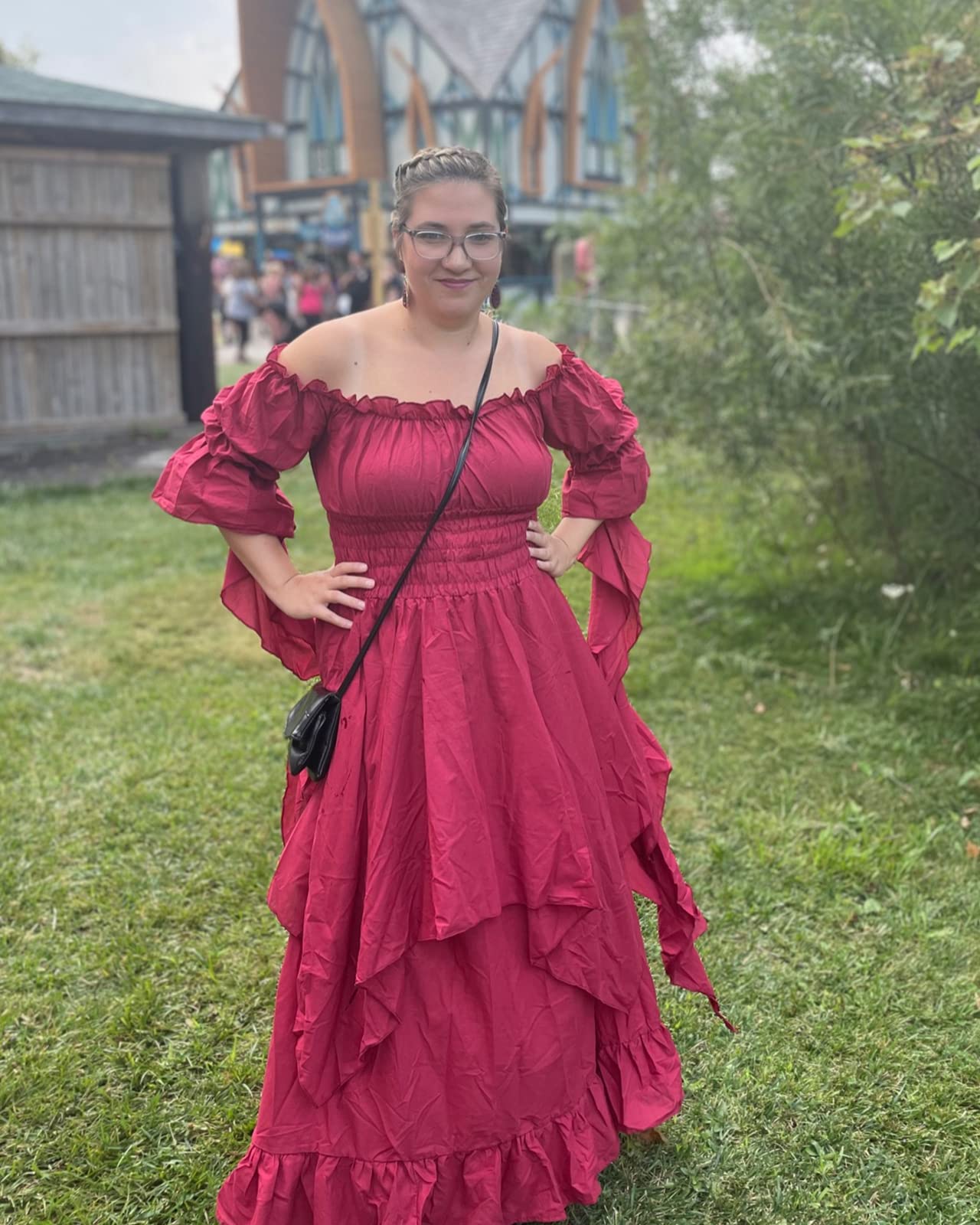Victorian Renaissance Gothic Witch Dress for Women - Elegant Medieval Wedding Costume | Perfect for Halloween, Cosplay, and Themed Parties