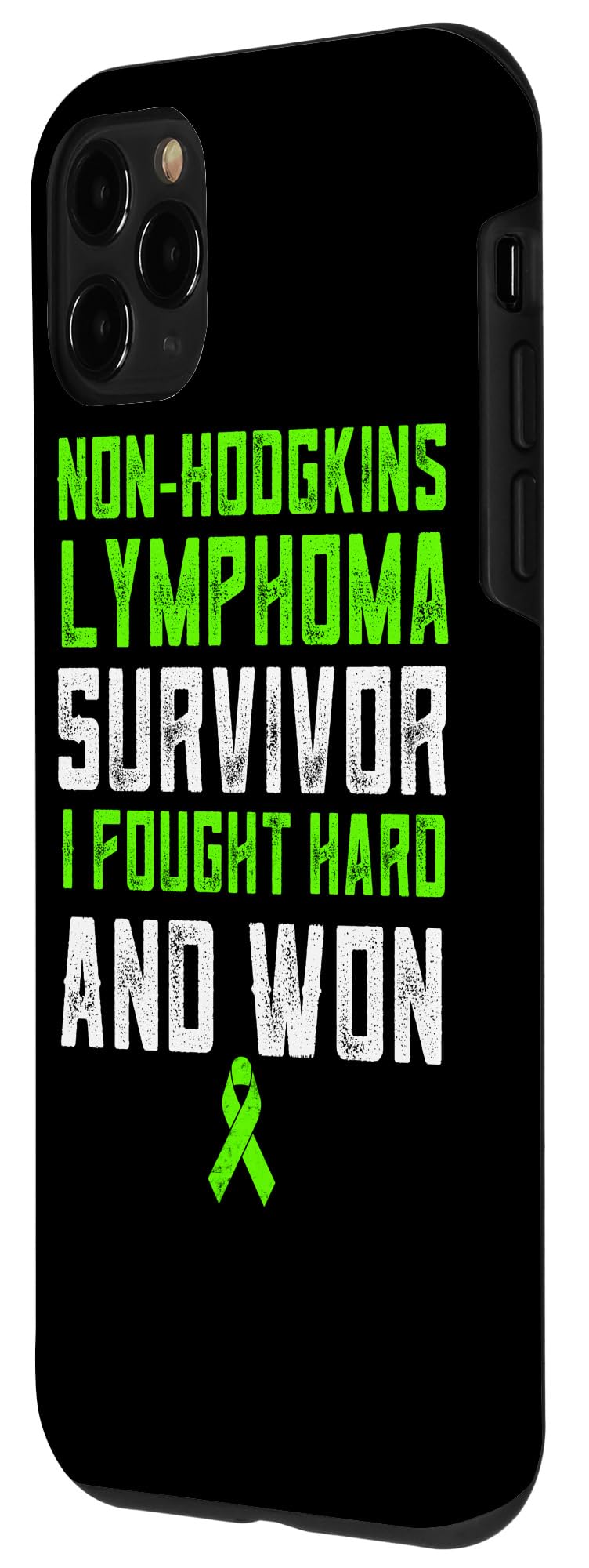 iPhone 11 Pro Case - Cancer Awareness Gift for Non-Hodgkin's Lymphoma Survivors - Durable Protective Phone Cover for Everyday Use & Special Occasions