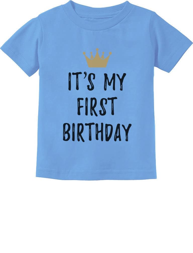 1st Birthday Crown & T-Shirt Set for Baby Boys & Girls - Cute One Year Old Birthday Outfit for Infants & Toddlers | Perfect 1st Birthday Party, Photo Shoot & Special Occasion Gift