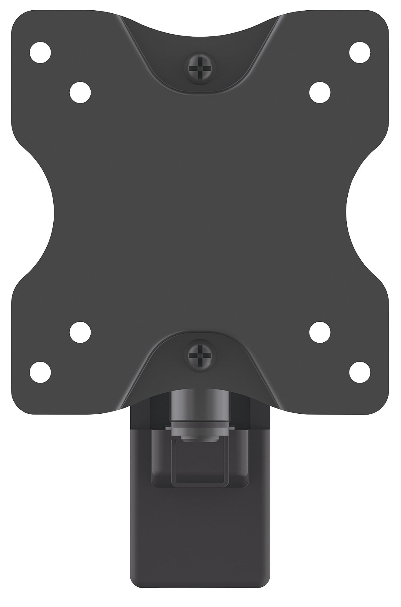 Universal TV Wall Mount Bracket for Flat Panel Screens - Dual Arm Full Motion Articulating Mount - Black (Model 461368) - Perfect for Living Room, Bedroom & Home Theater Setup