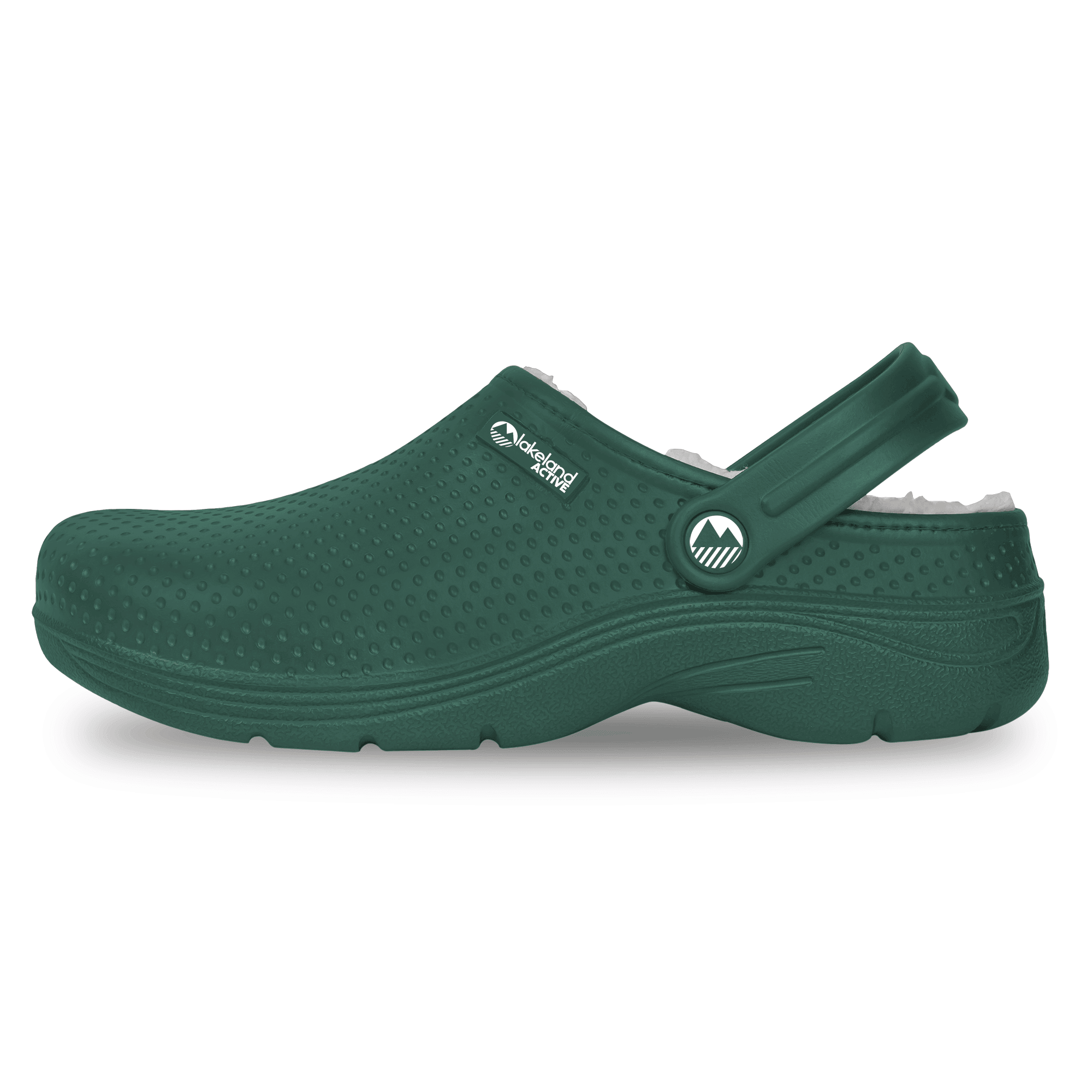Women's Warm Fleece-Lined Clogs - Slip-Resistant Indoor/Outdoor House Shoes for Winter Comfort at Home & Garden
