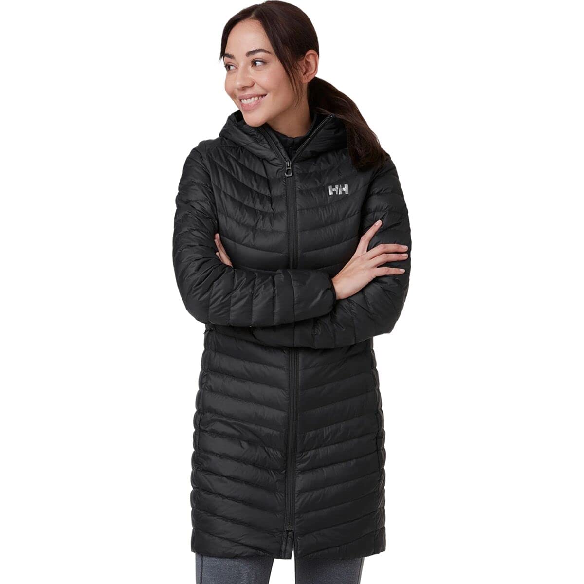 Helly Hansen Women's Verglas Long Down Insulator Jacket - Waterproof Winter Coat for Hiking, Skiing & Cold Weather Outdoor Activities
