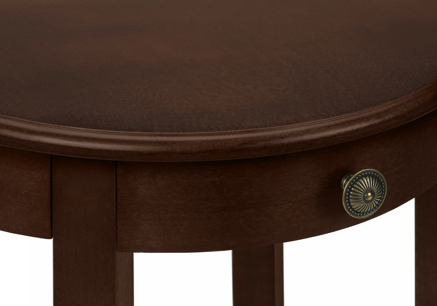 Modern Bryn Side Table in Espresso Finish - Perfect for Living Room, Bedroom, or Office Decor