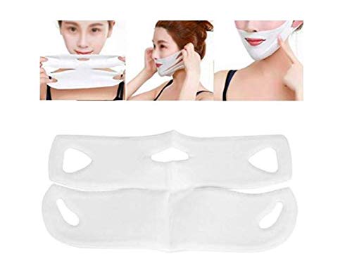 HSSR V Line Face Mask - Chin Up Patch for V Shape Face Lifting & Double Chin Reduction - Slimming Facial Contour for Women & Men | Perfect for Daily Skincare, Self-Care & Beauty Routine