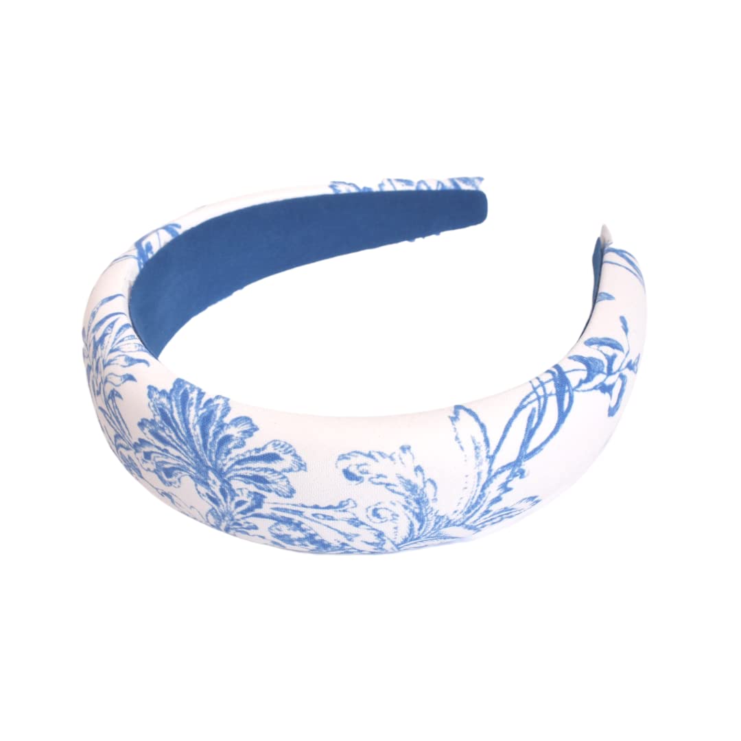 Wide Padded Headband for Women - Comfortable Non-Slip Hair Accessory for Workouts, Yoga, Running & Everyday Wear