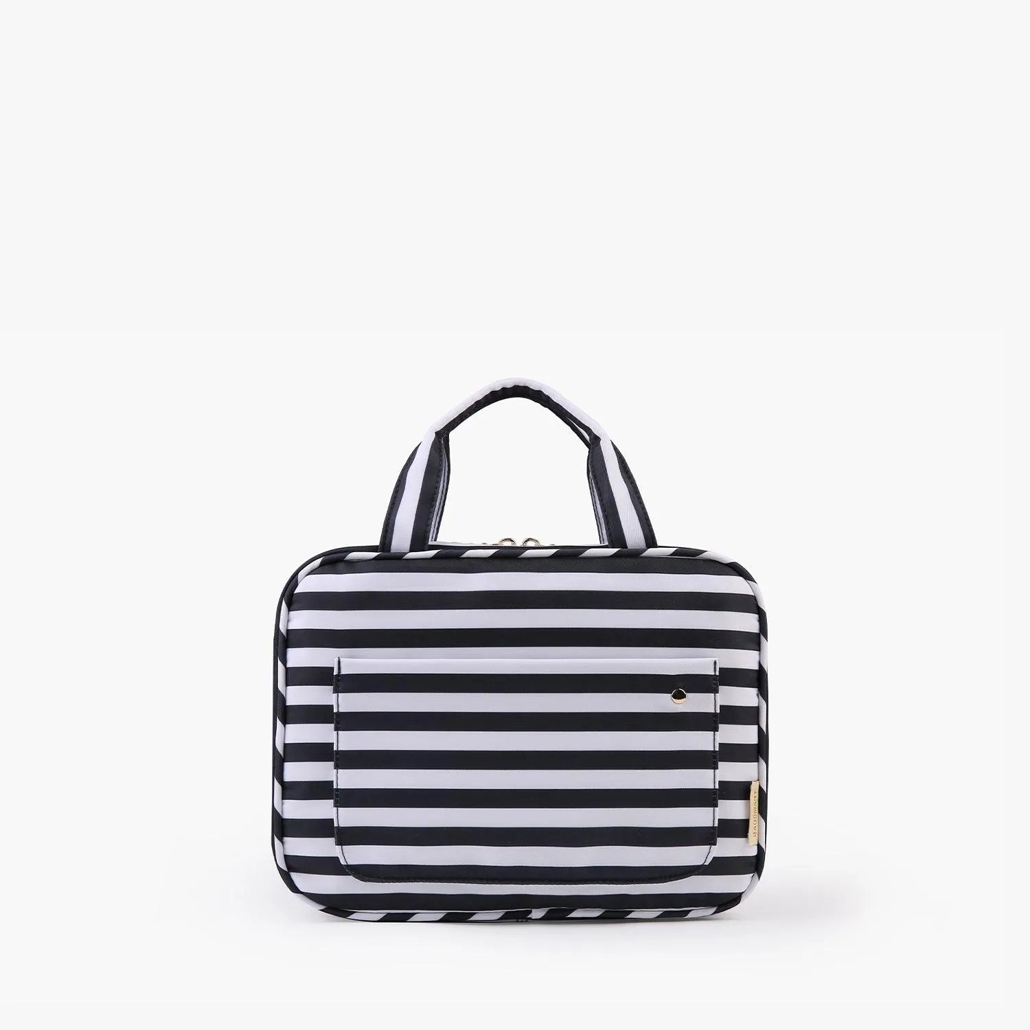 Black stripes on white