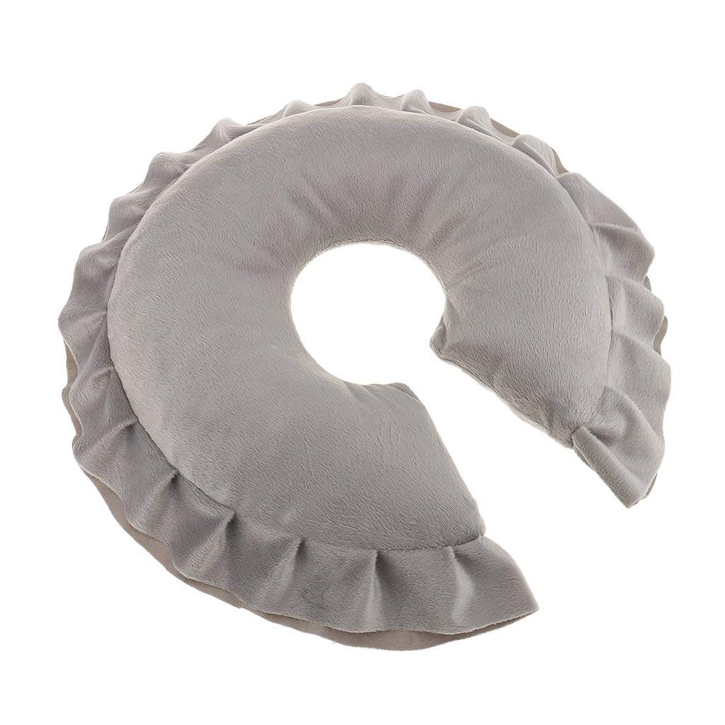 (1 pc) U-Shaped Soft Spa Salon Massage Table Bed Face Cradle Pillow - Ergonomic Neck & Head Support Cushion for Massage Therapy, Travel & Flight Comfort - Perfect for Salons, Spas & Home Relaxation
