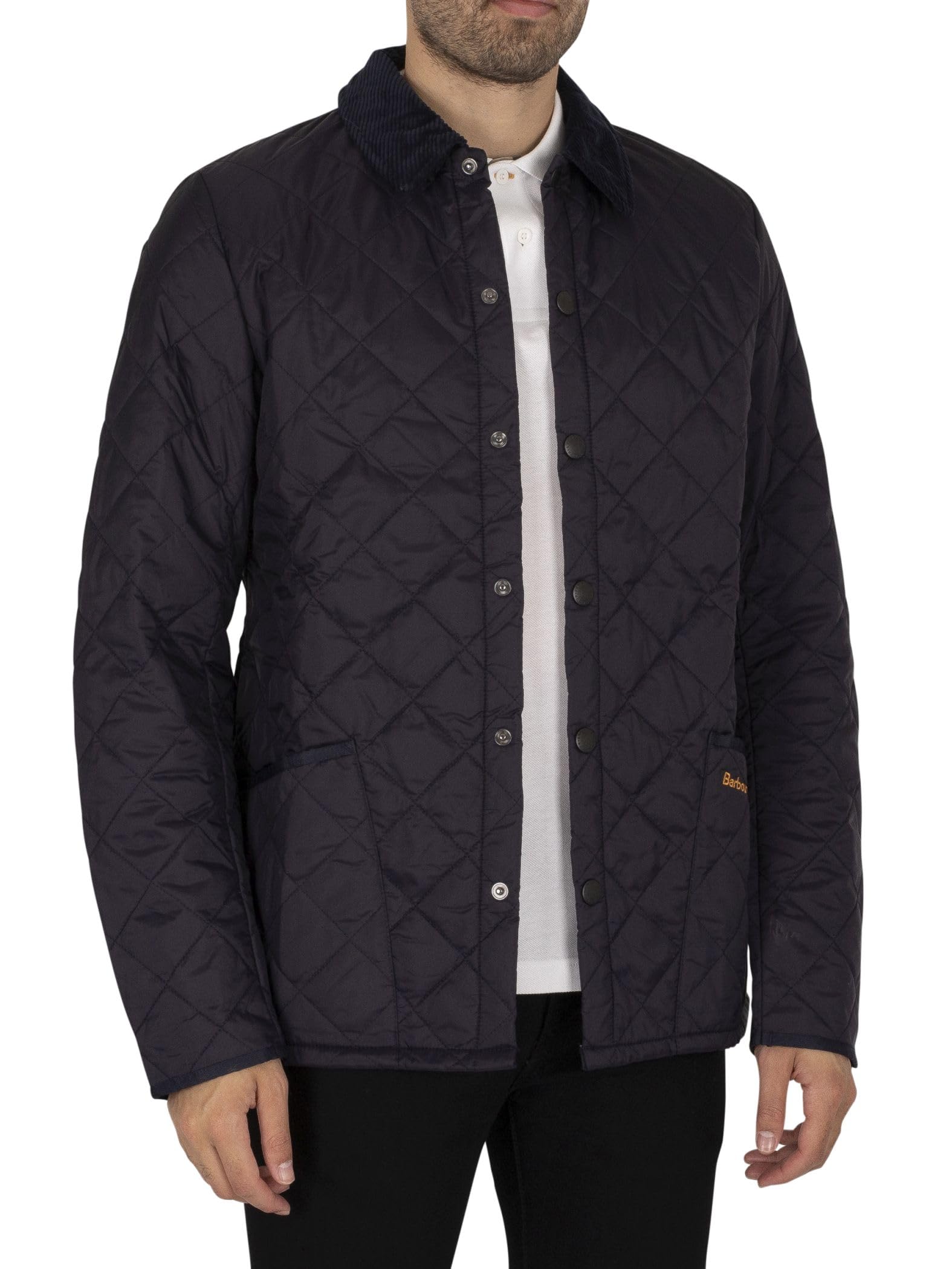 Barbour Men's Heritage Liddesdale Jacket - Classic Waxed Cotton Quilted Jacket for Men | Waterproof & Windproof Outdoor Coat | Perfect for Hiking, Camping & Casual Wear