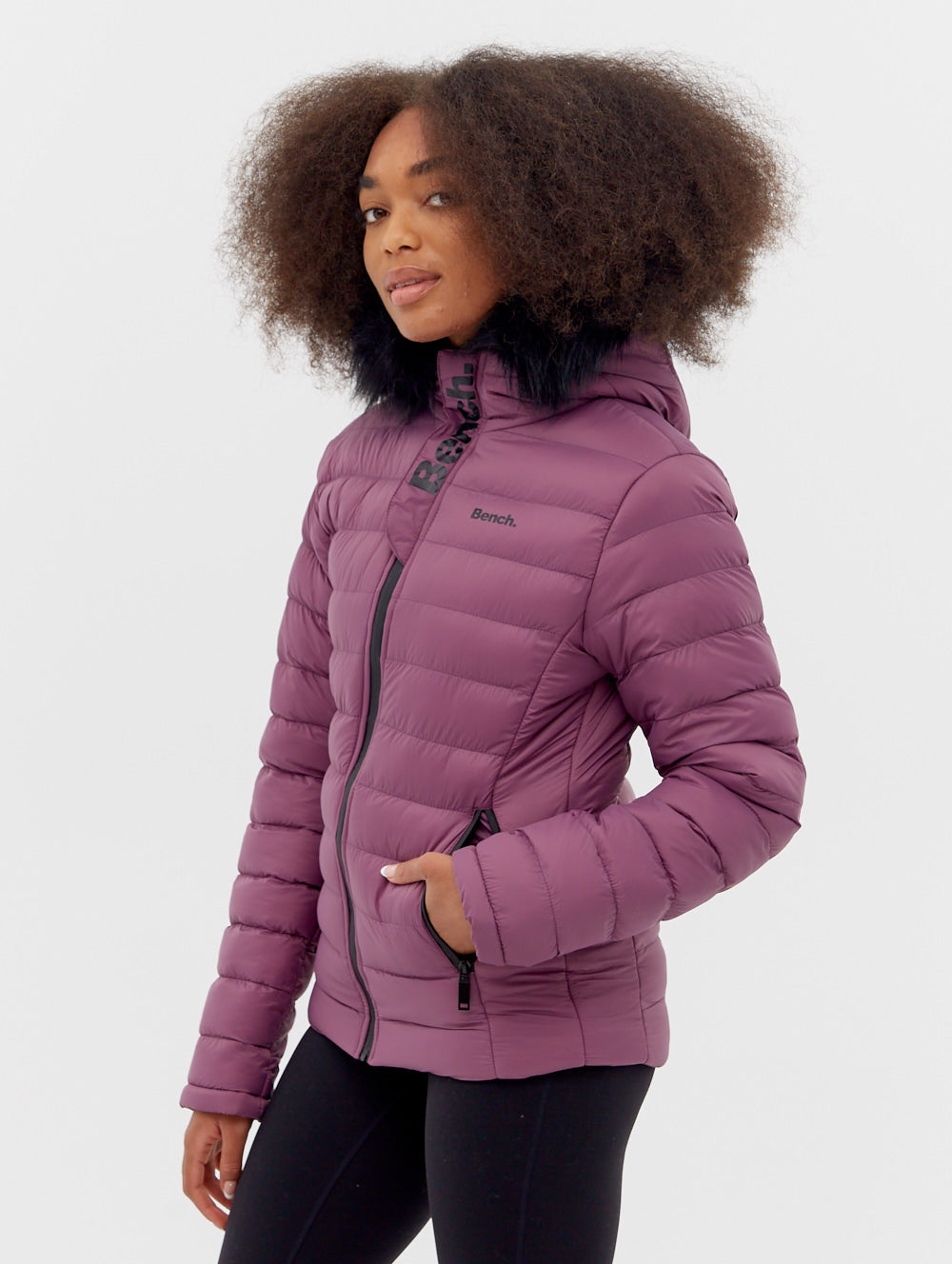 Ludlow Hooded Bomber Jacket for Men - Lightweight Waterproof Windbreaker with Zipper Pockets - Perfect for Outdoor Activities, Travel & Casual Wear