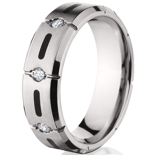 Premium Titanium Wedding Band for Men - Durable & Lightweight Titanium Ring for Grooms, Engagement, Anniversary - Perfect for Everyday Wear & Special Occasions