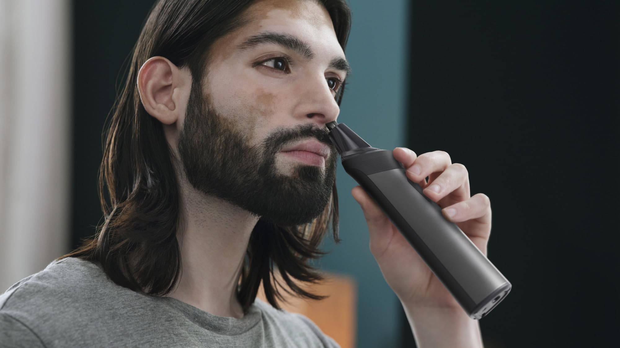 Philips Multi Groomer All-in-One Trimmer Series 7000 (MG7960/28) - Men's Grooming Kit for Beard, Hair, Body & Nose - No Blade Oil Needed - Perfect for Travel, Home & Gym Use