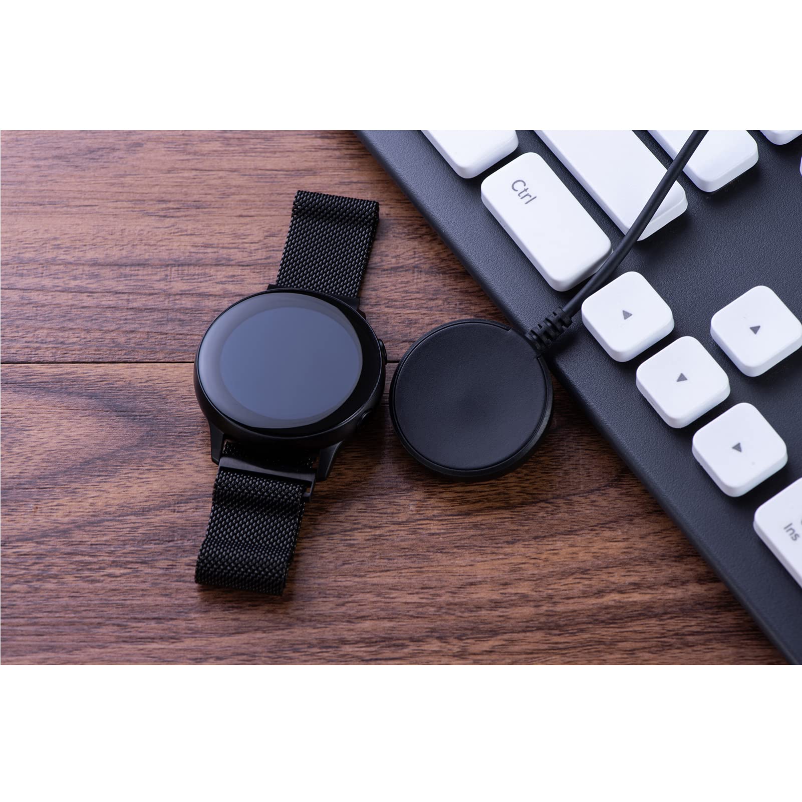Disscool Samsung Galaxy Watch 4 Charger - USB Replacement Charging Cable for Galaxy Watch 4 Classic (46mm SM-R890) - Perfect for Home, Office & Travel Use