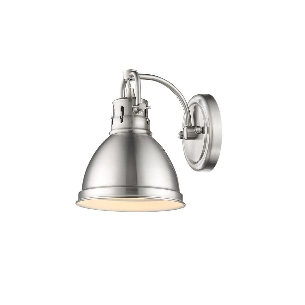 Classic Pewter Vanity Light Fixture - 8.5