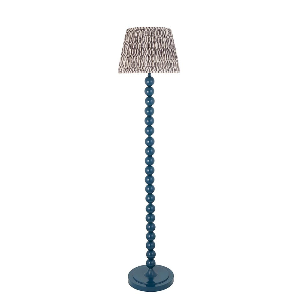 Auralis Ripple Floor Lamp with E27 Socket - Modern LED Standing Light for Living Room, Bedroom & Office - Adjustable Height in Multiple Finishes (Black, White, Bronze) - Perfect for Ambient Lighting & Home Decor