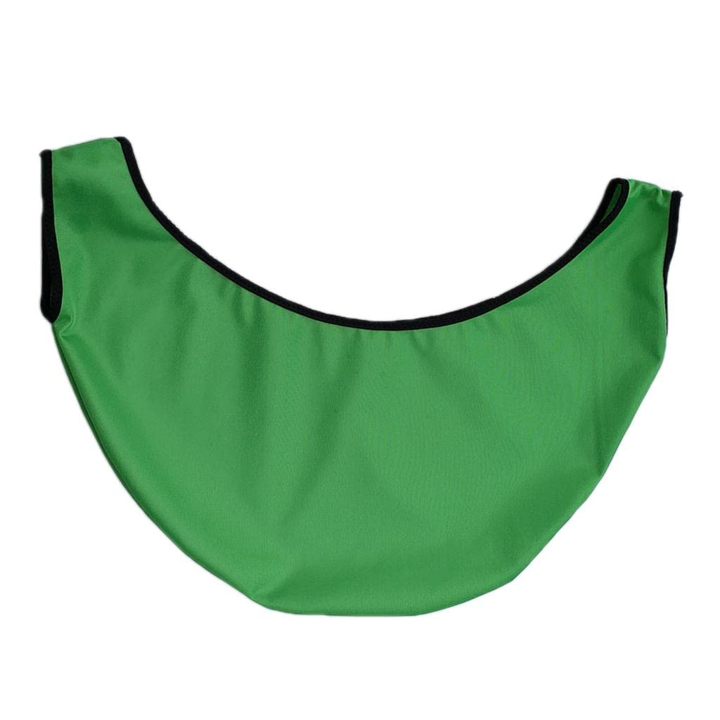 Microfiber Ball Polisher & Cleaner Holder - Bag Storage for Car Detailing, Jewelry & Electronics Cleaning - Green See-Saw Design for Easy Access & Organization