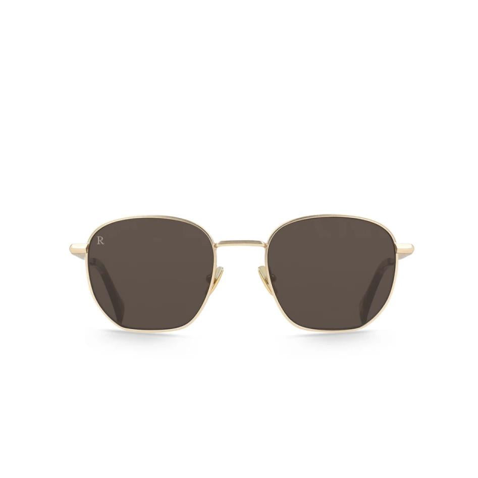 Alameda Sunglasses for Women & Men - Gold, Tortoise & Smoke Lens - UV Protection, Polarized, Fashionable - Perfect for Beach, Driving & Outdoor Activities