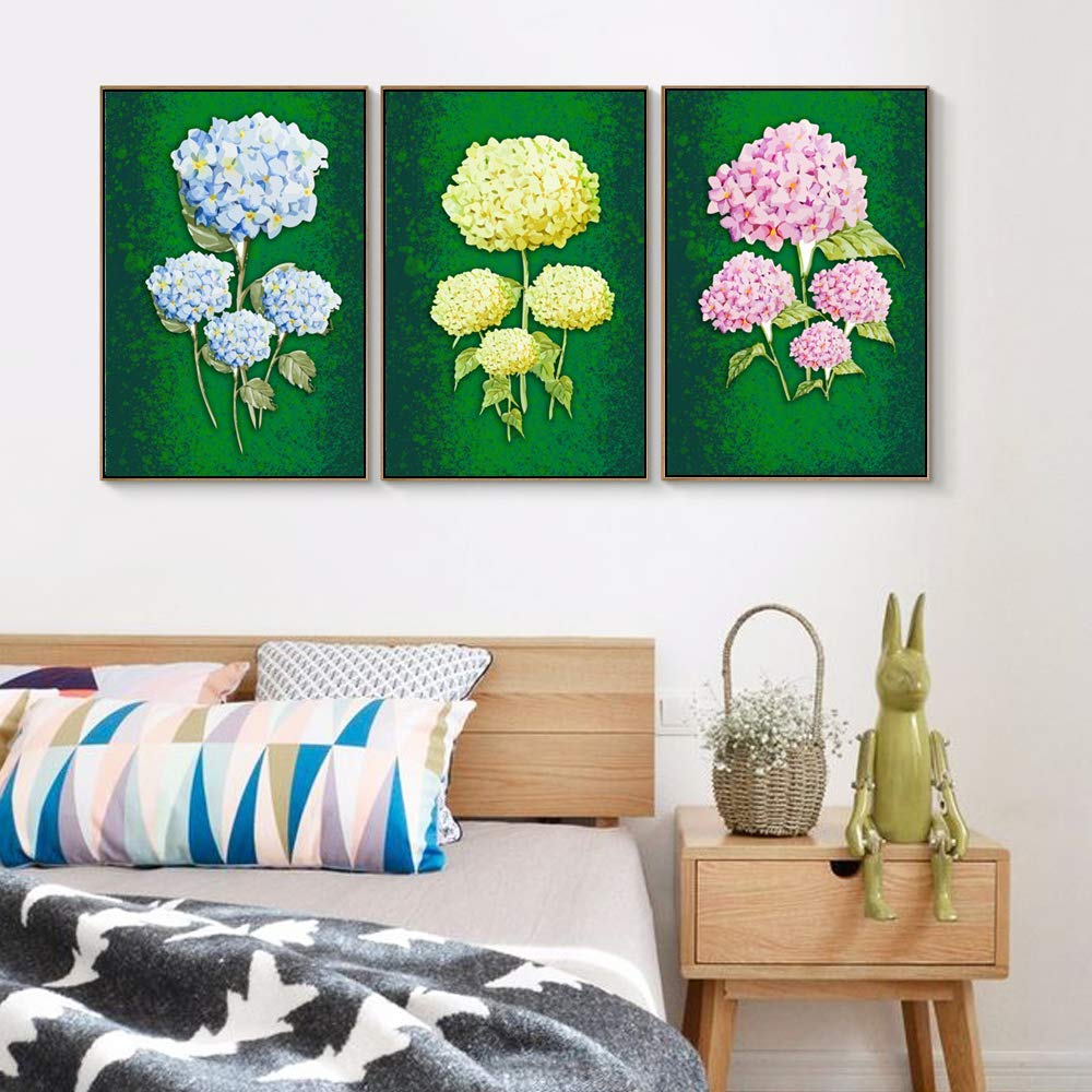Wall26 3-Panel Abstract Floating Framed Canvas Wall Art Set - 16x24 Inches, Ready to Hang for Living Room & Bedroom Decor | Modern Home Decoration, Office & Dorm Wall Art