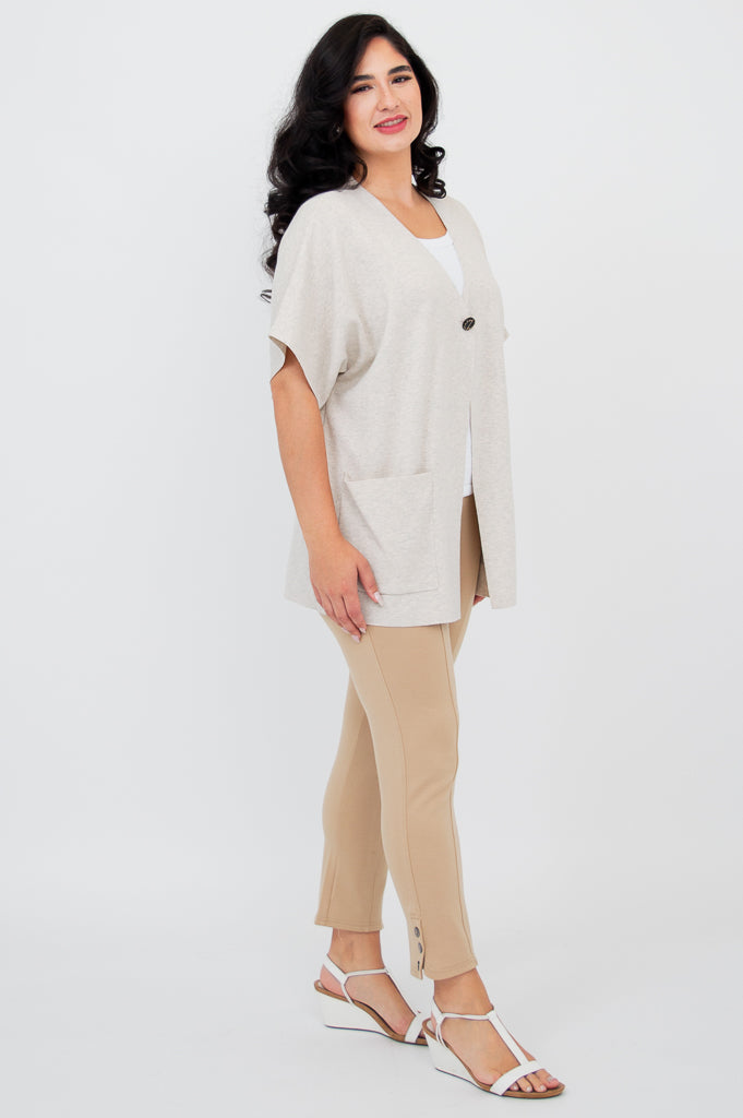 Josie Sweater - Natural Cotton Knit Women's Pullover | Cozy Casual Wear for Fall & Winter