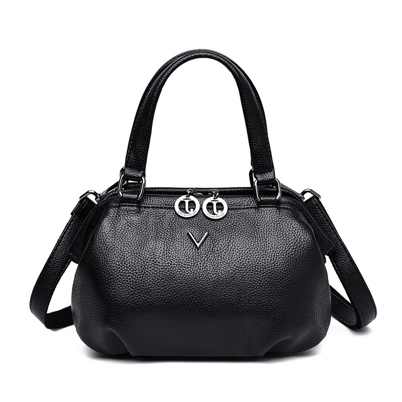Luxury Genuine Leather Small Tote Handbags for Women - Perfect for Summer Outings, Beach Trips & Everyday Use