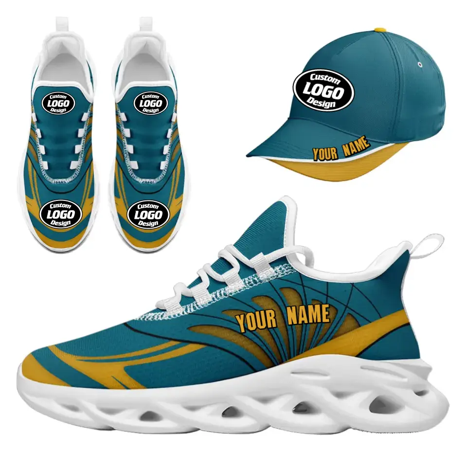 Custom Maxsoul Sneakers & Hat Combo Set - Personalized Athletic Shoes & Apparel for Gifts, Brand Promotion, Fan Festivals & Events - Perfect for Sports Enthusiasts, Streetwear Fashion & Corporate Giveaways